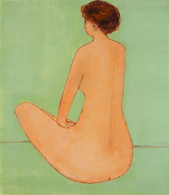 Sitting Nude #1-Annie-Meyer
