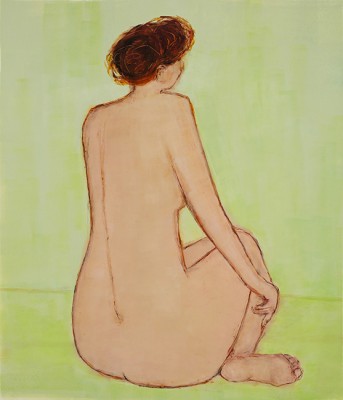 Sitting Nude #2-Annie-Meyer