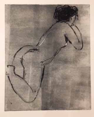 Did you know that you can see Annie’s original art in the @rental.sales.gallery ? #monotype #figuredrawing #thehumanfigure  #supportlocalartists #localart #firstthursday #pdxart #portland #supportlocal #anniemeyergallery #anniemeyer #bodypositivity